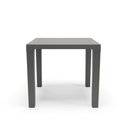 Ver imagem 2 de Mesa Niala Quadrada Cinza Basalto 80cm em Polipropileno Plaxmetal