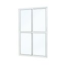 Ver imagem 1 de Porta de Alumínio Correr 210x160cm 2 Folhas Atlântica