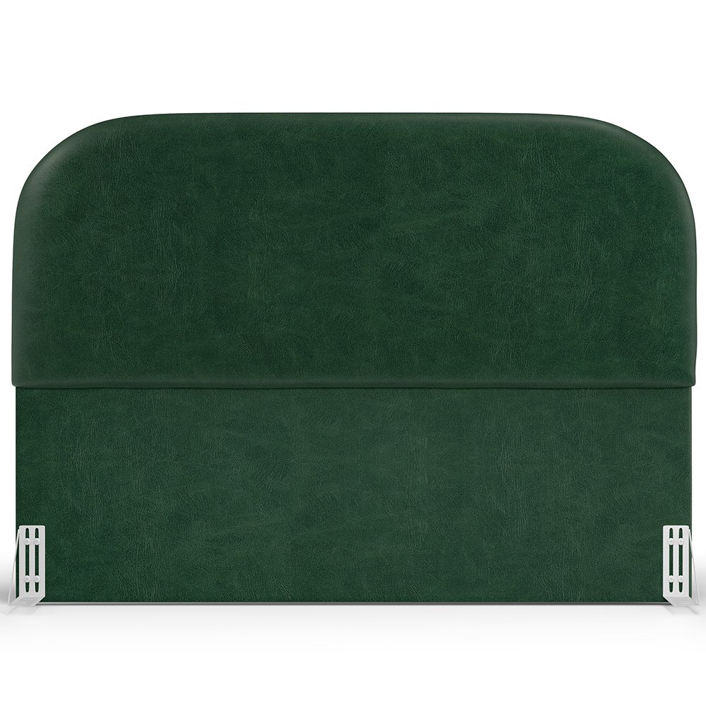 Cabeceira Cama Box Casal 140cm Orgânica Lanna W01 Couríssimo Verde - Lyam Decor - 3