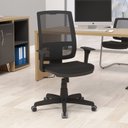 Ver imagem 5 de Kit 5 Cadeiras Escritório Presidente Ergonômica NR17 Tela Mesh Brizza