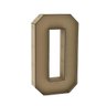 Número 0 Letra Caixa Grande Mdf 90cm de Altura Decoração - 1