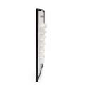 Ver imagem 3 de Placa com Suporte 4x2 3 Postos Clean Preto Fosco Margirius Cor:Preto