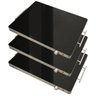 Kit 3 Rechaud Elétrico Mesa Térmica Vidro Temperado 110V - LE Cook - 1