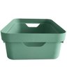 Caixa Organizadora 4,8 Litros Cesto Organizador Brinquedos E Closet Verde Eucalipto OU - 6
