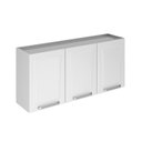 Ver imagem 7 de Cozinha Modulada em Aço 5 Peças 15 Portas 2 Gavetas Balcão p/Cooktop 5Q Tarsila Itatiaia Branco/Preto