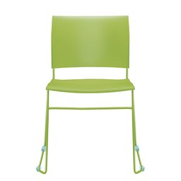 Cadeira Design Marelli Yog 1901 em Aço Verde - 4