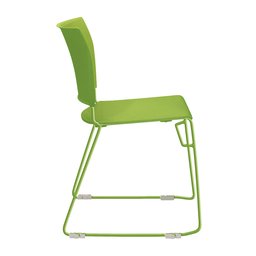 Cadeira Design Marelli Yog 1901 em Aço Verde - 3