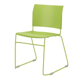 Cadeira Design Marelli Yog 1901 em Aço Verde - 1