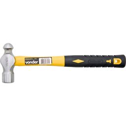 Martelo Bola 300g Aço Forjado Cabo Fibra Emborrachado Vonder - 3