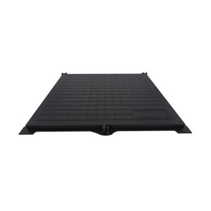 Tampão Articulado S Rebaixo Passagem Inspeção Preto 40x40cm