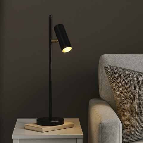 Luminária de Mesa Abajur Sofhie Preto
