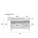 Ver imagem 6 de Buffet 2 Portas 1 Gaveta 1 Nicho 133cm Lucca