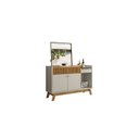 Ver imagem 3 de Buffet 2 Portas 1 Gaveta 1 Nicho 133cm Lucca