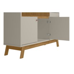 Buffet 2 Portas 1 Gaveta 1 Nicho 133cm Lucca  - 5