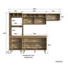 Cozinha Compacta 4 Peças 7 Portas 2 Nichos para Forno One  - 3