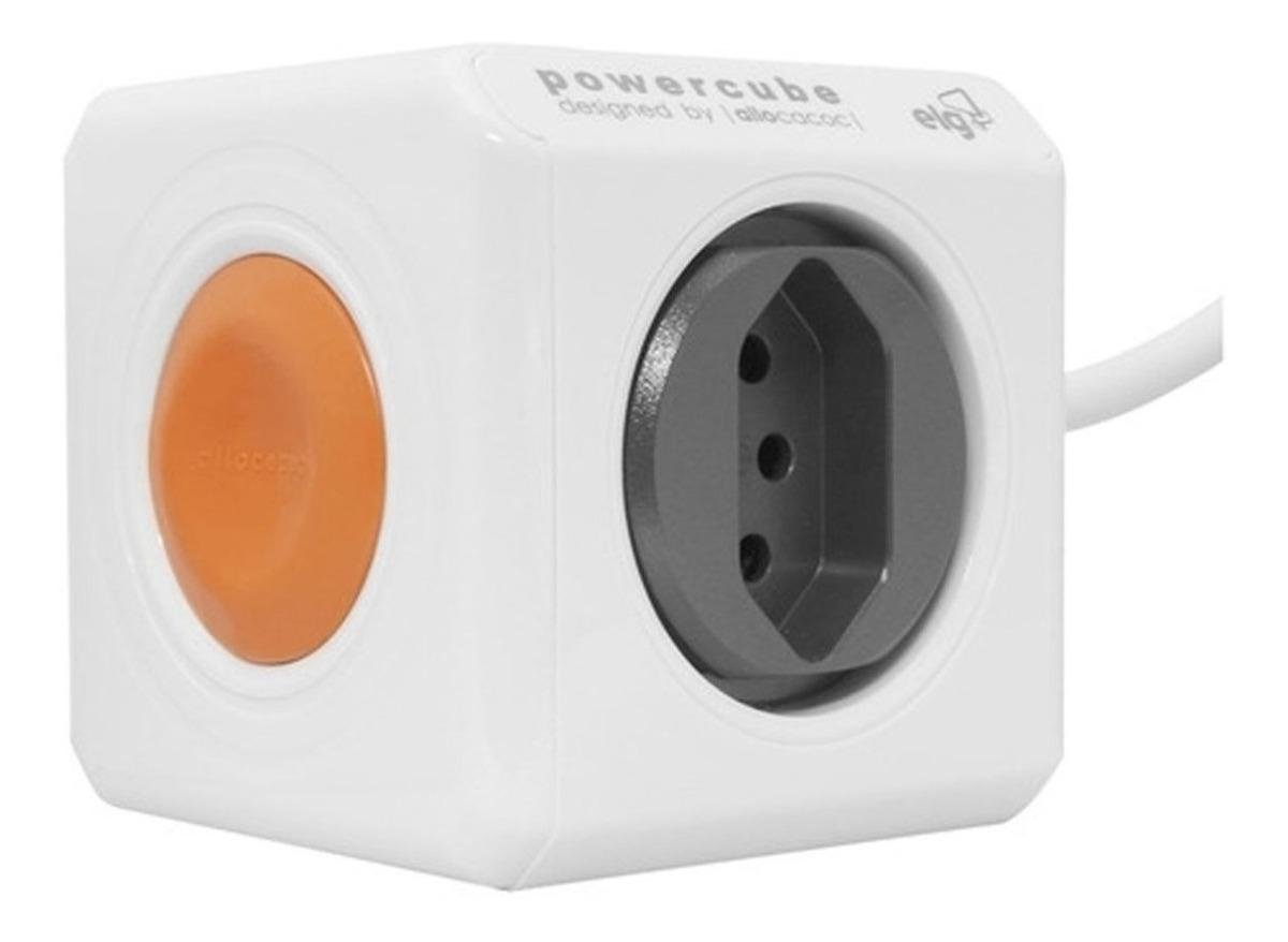 Filtro de Linha Powercube Controle Multiplicador 4 Tomadas