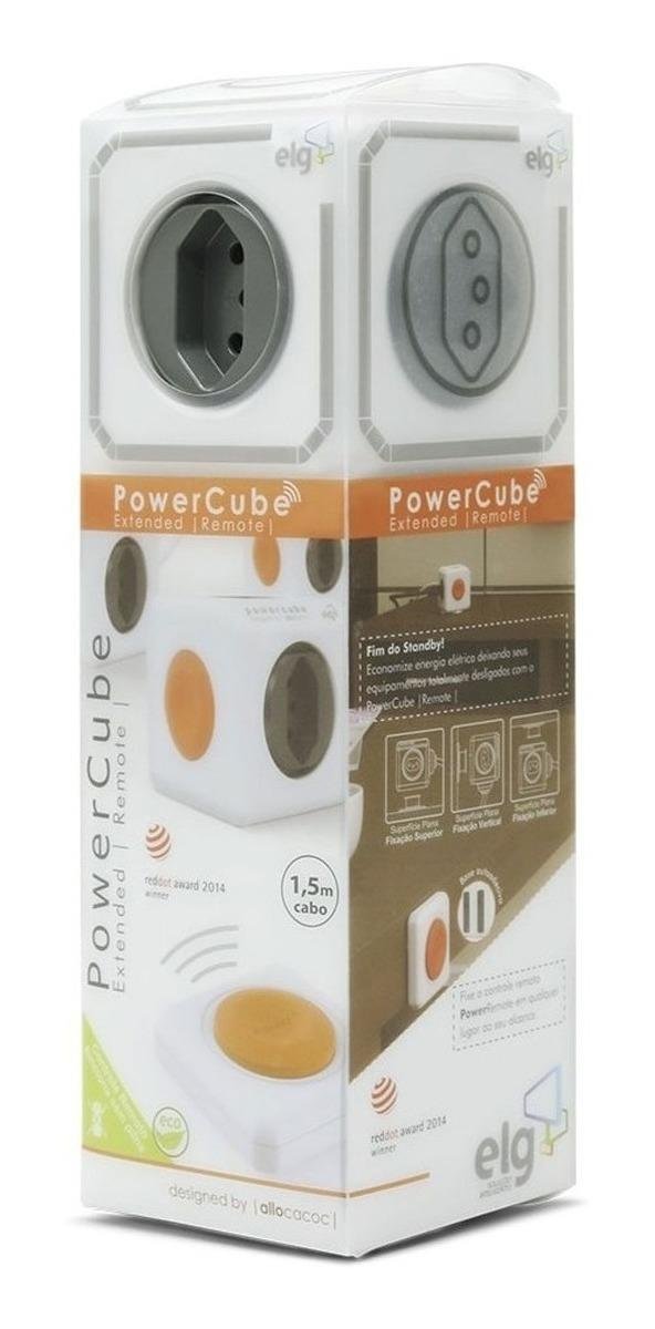 Filtro de Linha Powercube Controle Multiplicador 4 Tomadas - 6