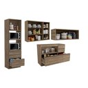 Ver imagem 3 de Cozinha Modulada Kappesberg Maxxi 5 Peças (2aéreos+1balcão+1torrequente+1complemento) C5p32
