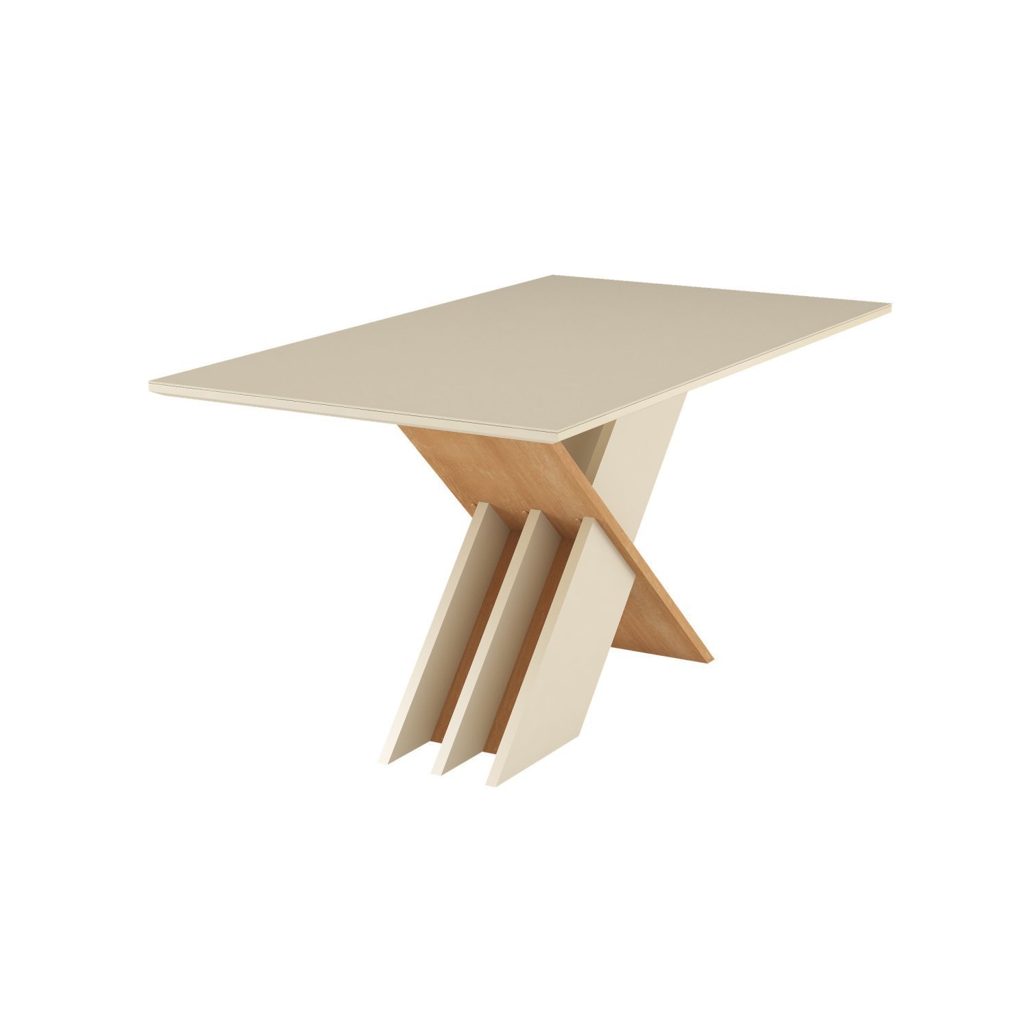 Conjunto Sala de Jantar Mesa Sarah Tampo Vidro com 6 Cadeiras Elegance  - 4