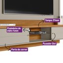 Ver mais imagens de Painel Home Barcelona Para TV até 70 Polegadas Linea Brasil