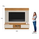 Ver imagem 5 de Painel Home Barcelona Para TV até 70 Polegadas Linea Brasil