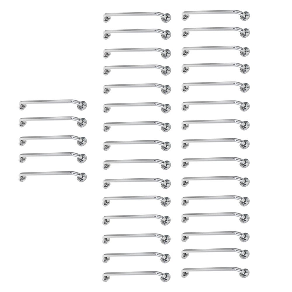 Alça de Apoio 80cm Barra Acessibilidade Kit 35 Unidades Gestante Cadeirante Deficiente Idoso Box Ban