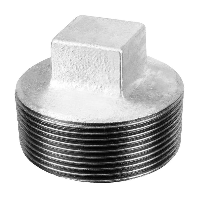 Bujão Galvanizado Macho 1" Rosca Bsp - Tupy Brazil 120200733 - 2