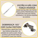 Ver imagem 6 de Cozinha Modulada Paneleiro Nicho Cristaleira com Vidros Reflecta 8 Peças Madri