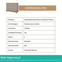 Ver imagem 6 de Cômoda Infantil 6 Portas Mdf Puxadores Madeira Maçica Biscoito Permobili Fendi/nature