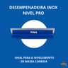 Desempenadeira Berox Aço Inox Pro 80cm Massa Corrida Roma - 3