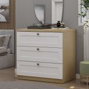 Ver imagem 1 de Cômoda 100% MDF 3 Gavetas Provençais Infinity 