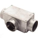 Ver imagem 1 de Condulete Fixo 2" Tipo "t" - com Tampa / sem Rosca / sem Pintura Tramontina