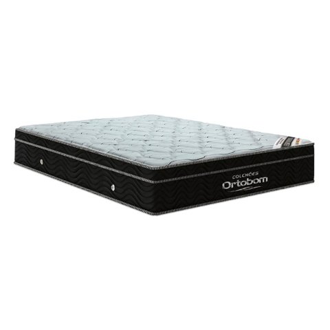Colchão de Molas Ensacadas Ortobom Elegante Super Pillow In Casal 138cm