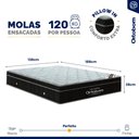 Ver imagem 3 de Colchão de Molas Ensacadas Ortobom Elegante Super Pillow In Casal 138cm