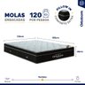 Colchão de Molas Ensacadas Ortobom Elegante Super Pillow In Casal 138cm - 3