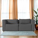 Ver imagem 2 de Sofá 2 Lugares Billy 150cm Orgânico Luxo Recepção Linho