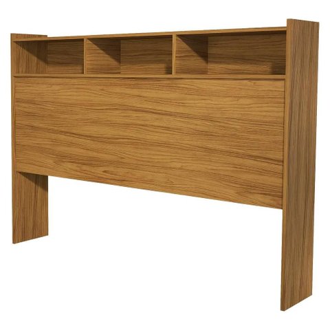 Cabeceira Queen 3 Nichos Mdf 165 Cm Melissa Nature Decmade
