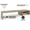 Ver imagem 4 de Kit 03 Suportes para Monitor Stand Home Office Lap 90 Cm L03 Amadeirado - Lyam