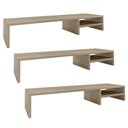 Ver imagem 1 de Kit 03 Suportes para Monitor Stand Home Office Lap 90 Cm L03 Amadeirado - Lyam