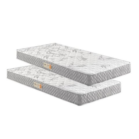 Kit 2 Colchões Solteiro D23 Ecoline 88x188x14 