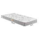Ver imagem 4 de Kit 3 Colchões Solteiro D23 Ecoline 88x188x14 Cinza Ecoflex