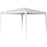 Tenda Gazebo de Ferro 3x3 Desmontável Branco Kala - 2