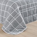 Ver imagem 5 de Cobre Leito Queen Square Micropercal 200 fios 3pç - Cinza