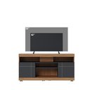 Ver imagem 4 de Rack para Sala Bancada de Tv 47 Pol 136cm Ariele C04 - D'rossi