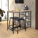 Ver imagem 2 de Conjunto Bancada Gourmet 2 Banquetas Stilo 