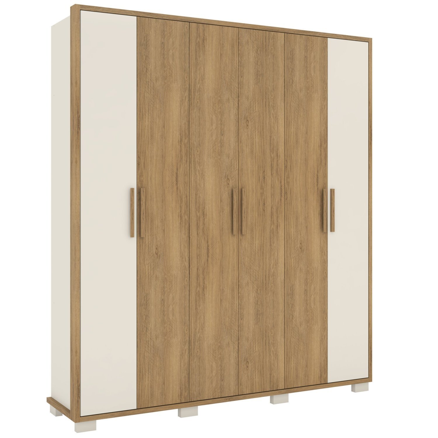 Guarda Roupa Casal 6 Portas 3 Gavetas Java - 3