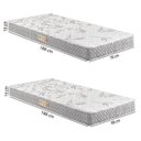 Ver imagem 4 de Kit 2 Colchões Solteiro Espuma D23 88CMX14CMX188CM e 78CMX14CMX188CM Ecoline Ecoflex Cinza
