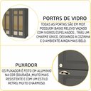 Ver imagem 7 de Cozinha Americana Modulada 6 Peças Torre Quente Cristaleira com Vidro Reflecta Com Tampo Paris