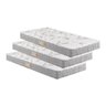Kit 3 Colchões Solteiro D23 Ecoline 78x188x14 e 88x188x14  - 1