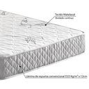 Ver imagem 2 de Kit 3 Colchões Solteiro Ecoflex D23 Ecoline 2 88x188x14 e 1 78x188x14